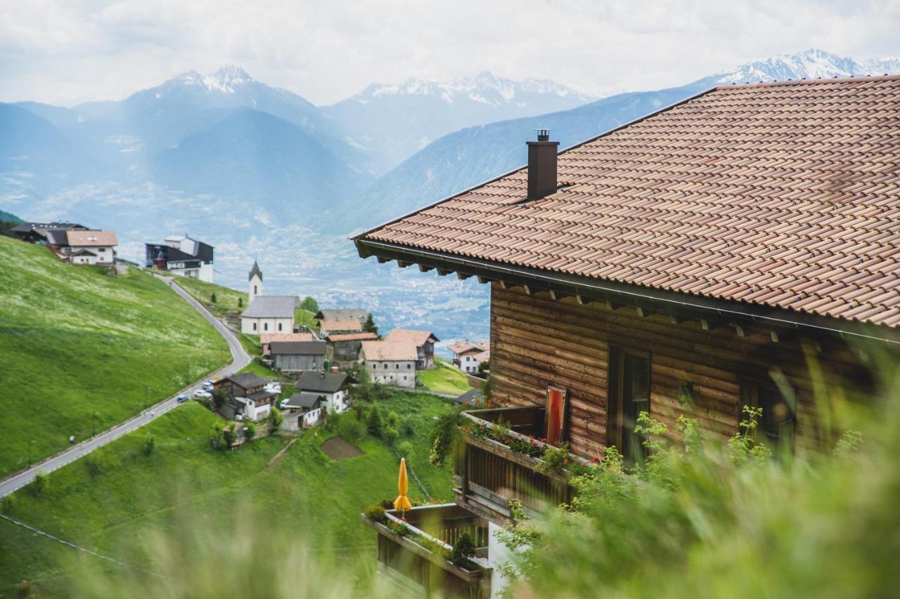 Ferienwohnungen Wiesbauer Schenna Exteriör bild